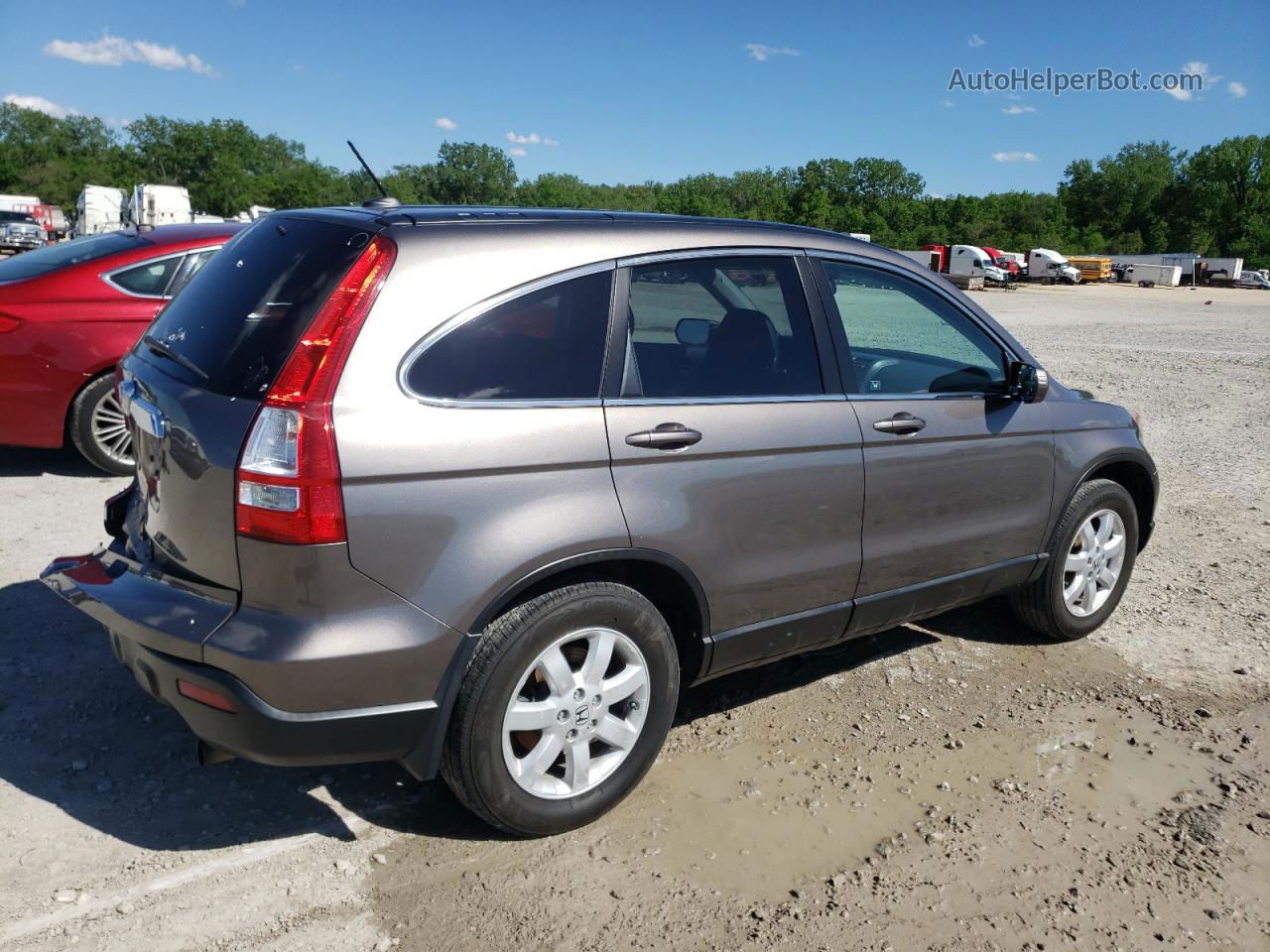 2009 Honda Cr-v Exl Серый vin: 5J6RE38799L013007