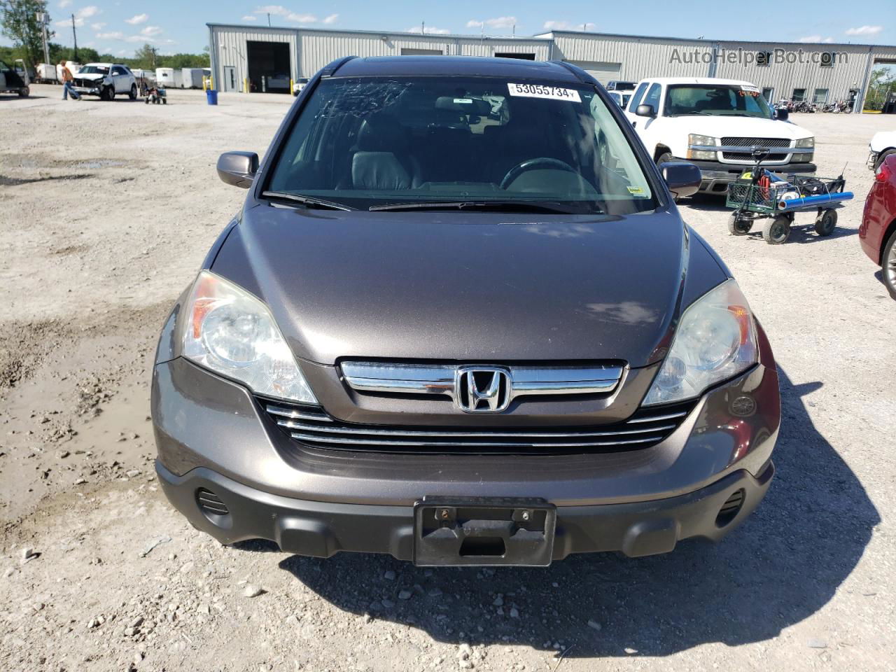 2009 Honda Cr-v Exl Серый vin: 5J6RE38799L013007