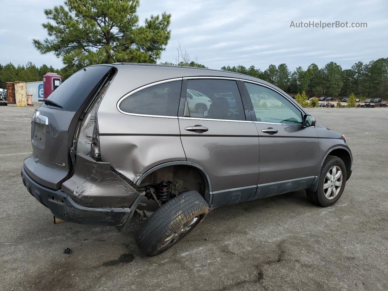 2009 Honda Cr-v Exl Gray vin: 5J6RE38799L022709