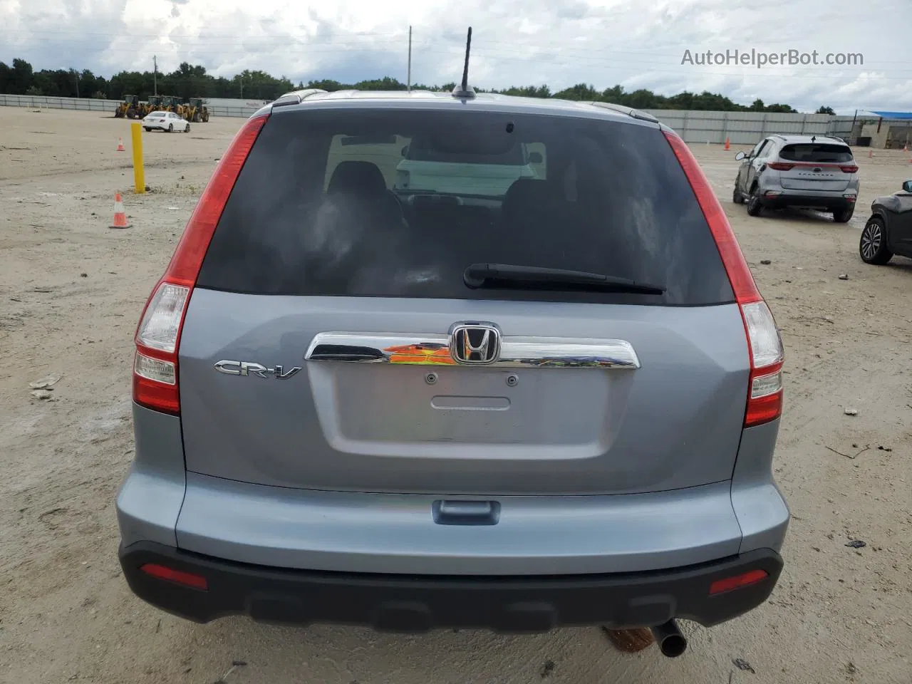 2009 Honda Cr-v Exl Blue vin: 5J6RE387X9L016000