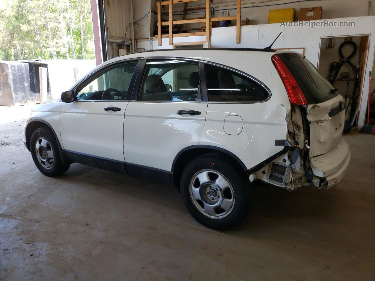 2010 Honda Cr-v Lx Белый vin: 5J6RE3H30AL032496