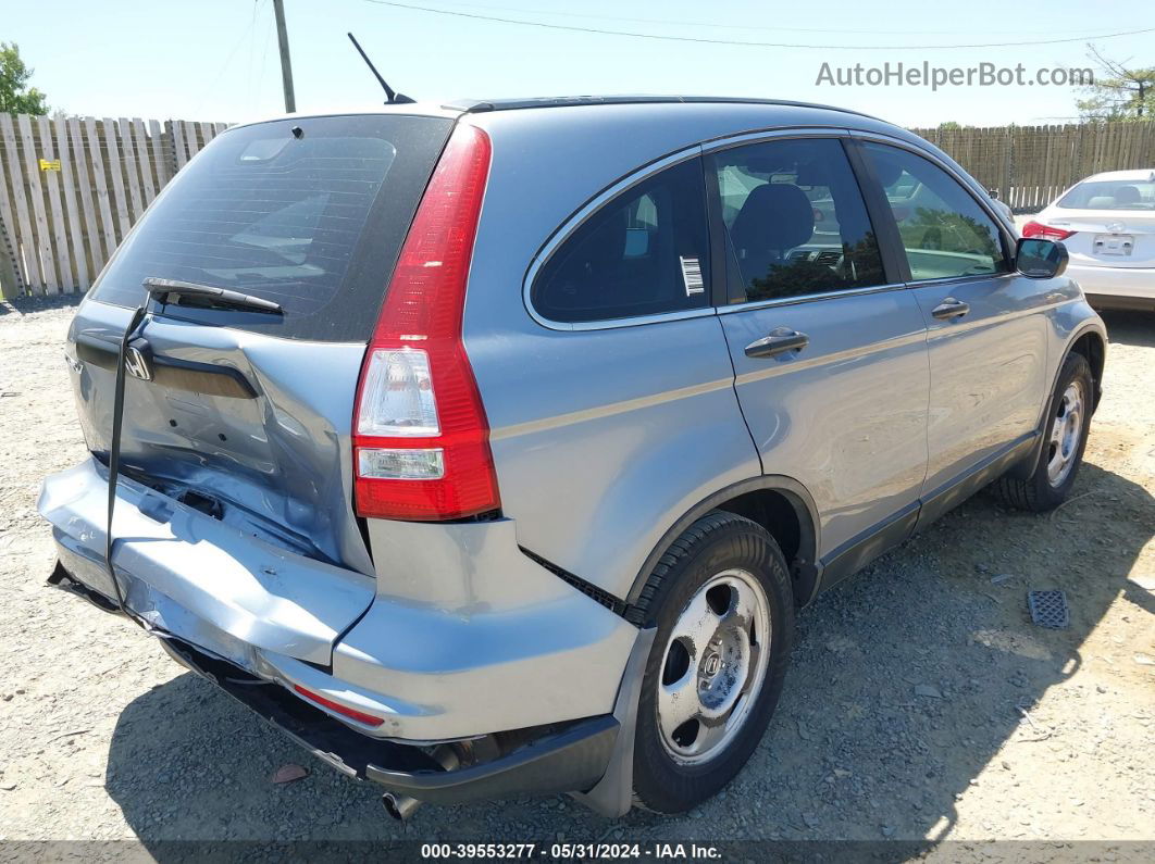 2010 Honda Cr-v Lx Light Blue vin: 5J6RE3H30AL038122