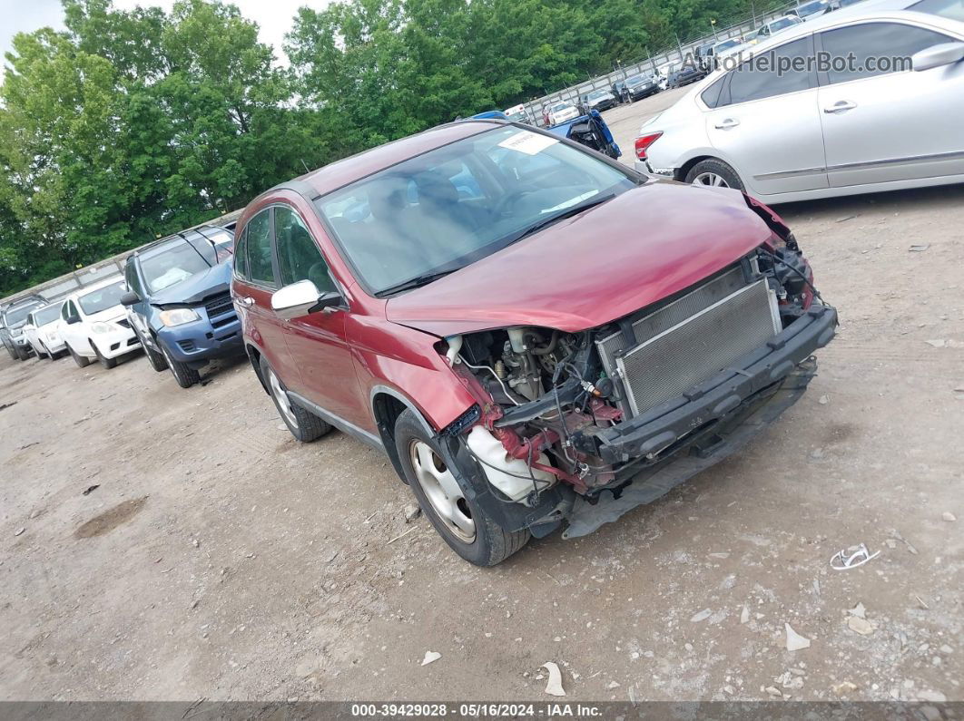 2010 Honda Cr-v Lx Red vin: 5J6RE3H31AL027386