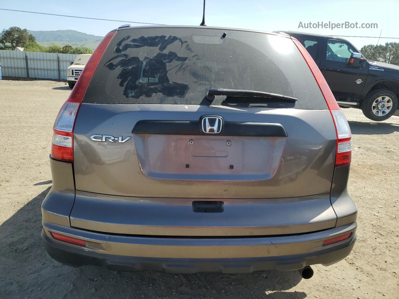 2010 Honda Cr-v Lx Gray vin: 5J6RE3H31AL041384