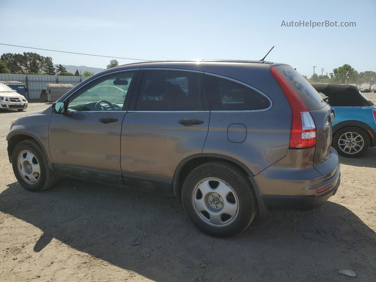 2010 Honda Cr-v Lx Серый vin: 5J6RE3H31AL041384