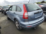 2010 Honda Cr-v Lx Blue vin: 5J6RE3H31AL043250