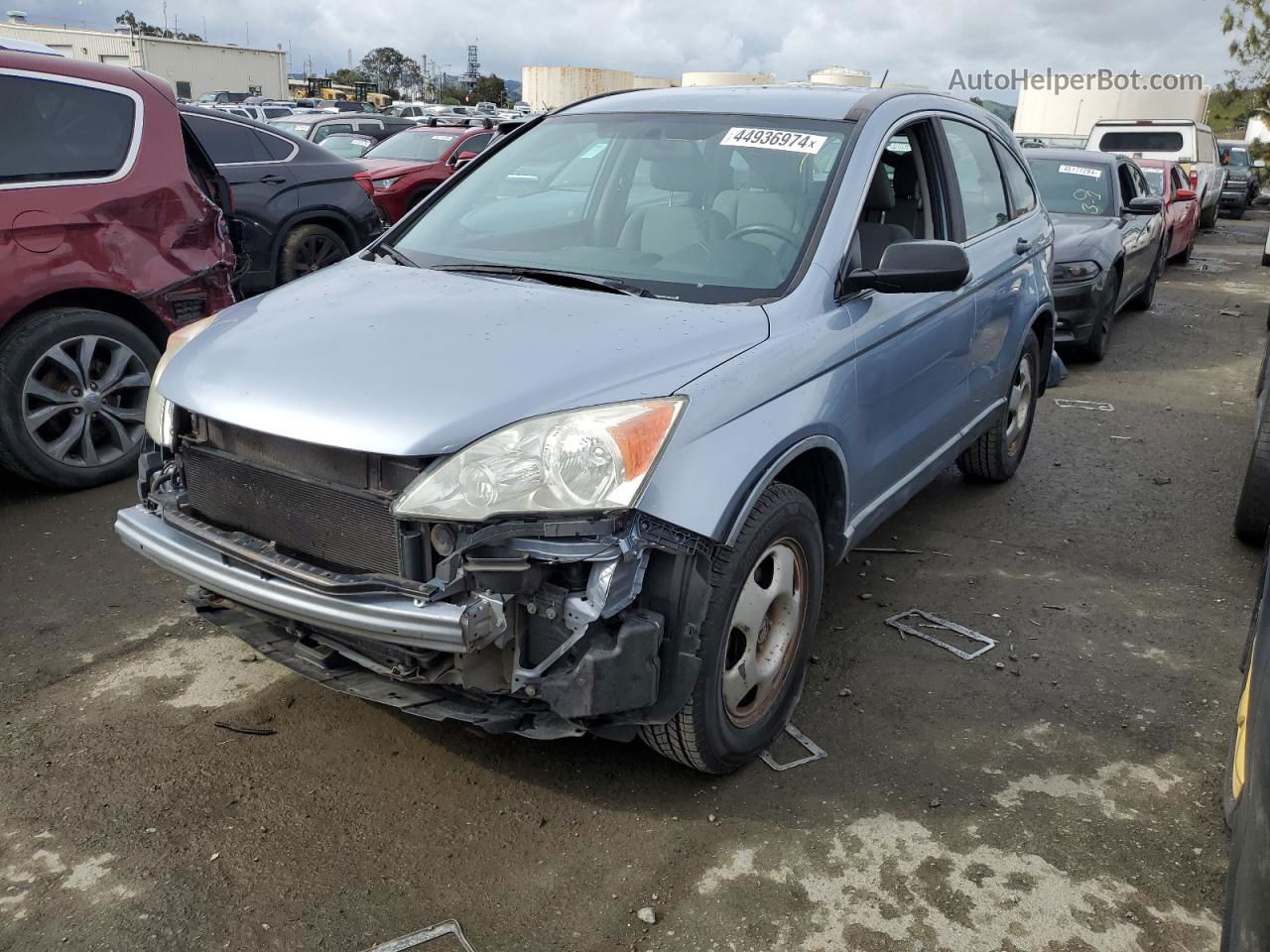 2010 Honda Cr-v Lx Blue vin: 5J6RE3H31AL043250