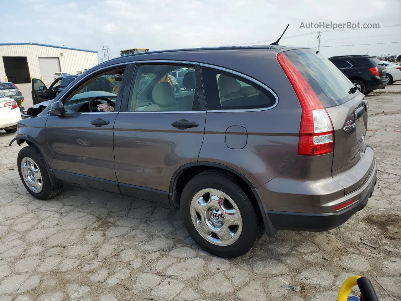 2010 Honda Cr-v Lx Brown vin: 5J6RE3H31AL047363