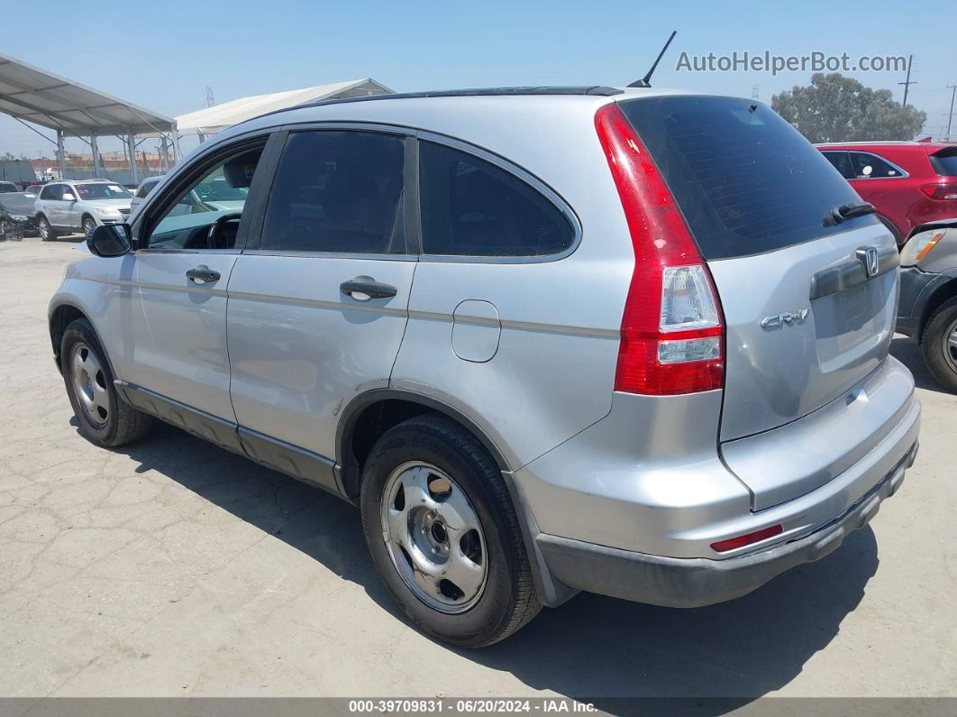 2010 Honda Cr-v Lx Silver vin: 5J6RE3H33AL036560