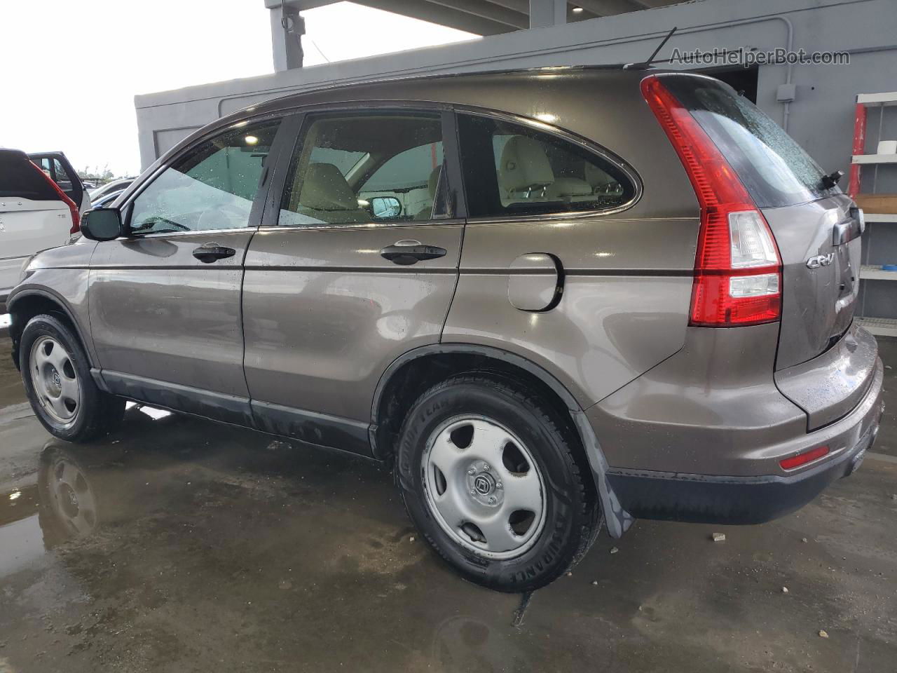 2010 Honda Cr-v Lx Gray vin: 5J6RE3H34AL002580