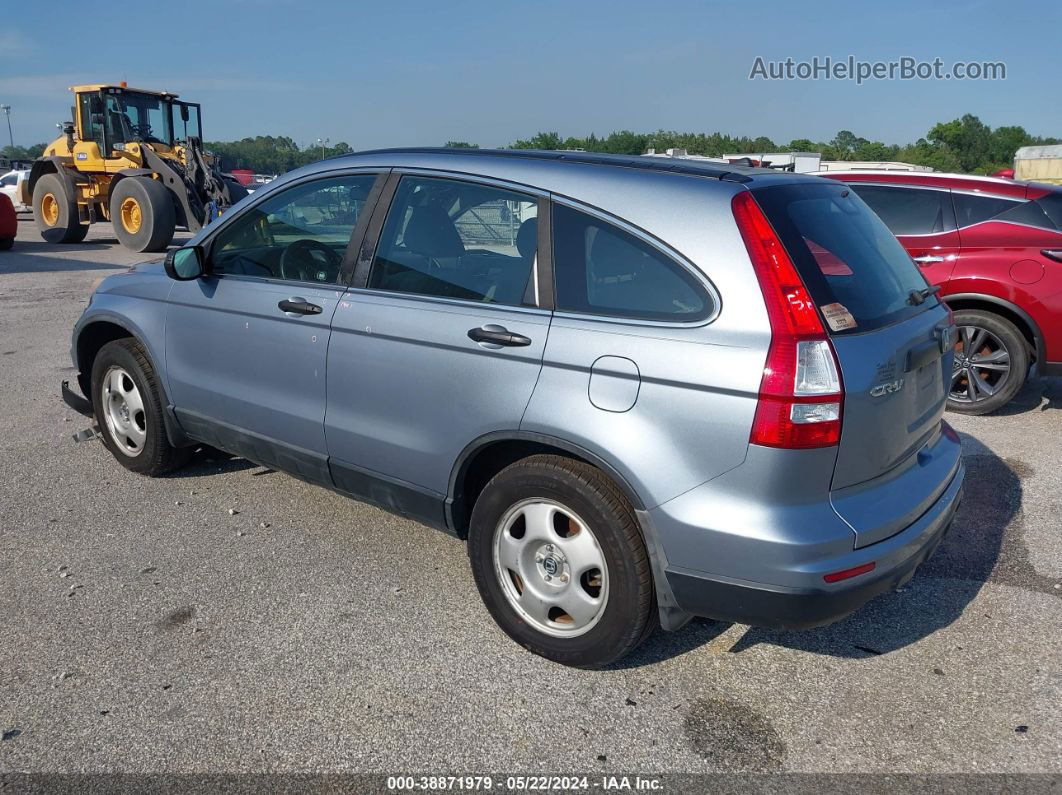 2010 Honda Cr-v Lx Light Blue vin: 5J6RE3H34AL014096