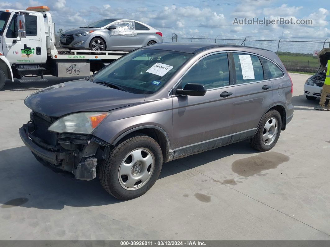 2010 Honda Cr-v Lx Dark Brown vin: 5J6RE3H34AL035823