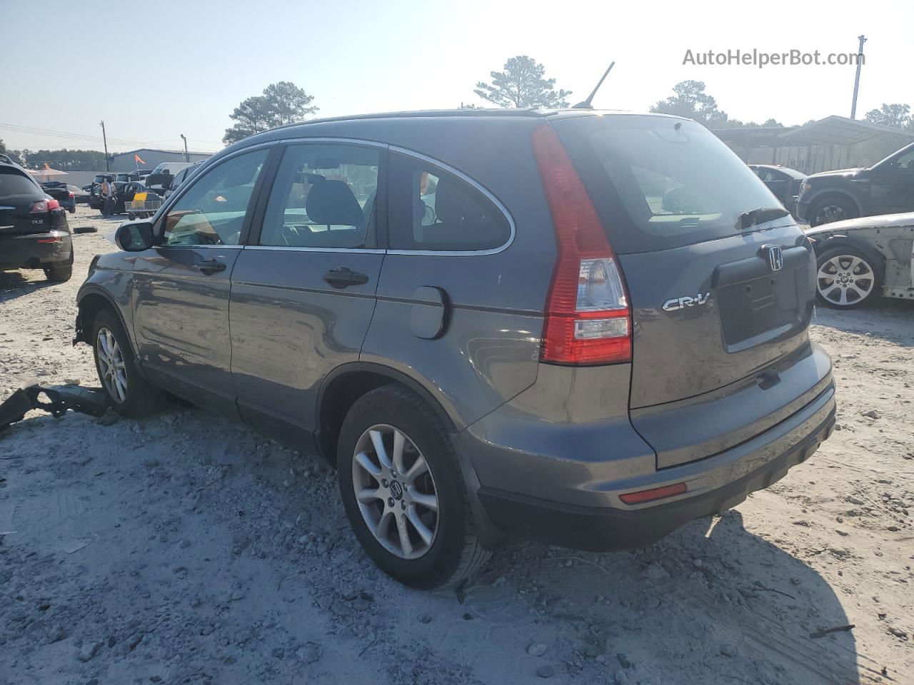 2010 Honda Cr-v Lx Gray vin: 5J6RE3H36AL037881