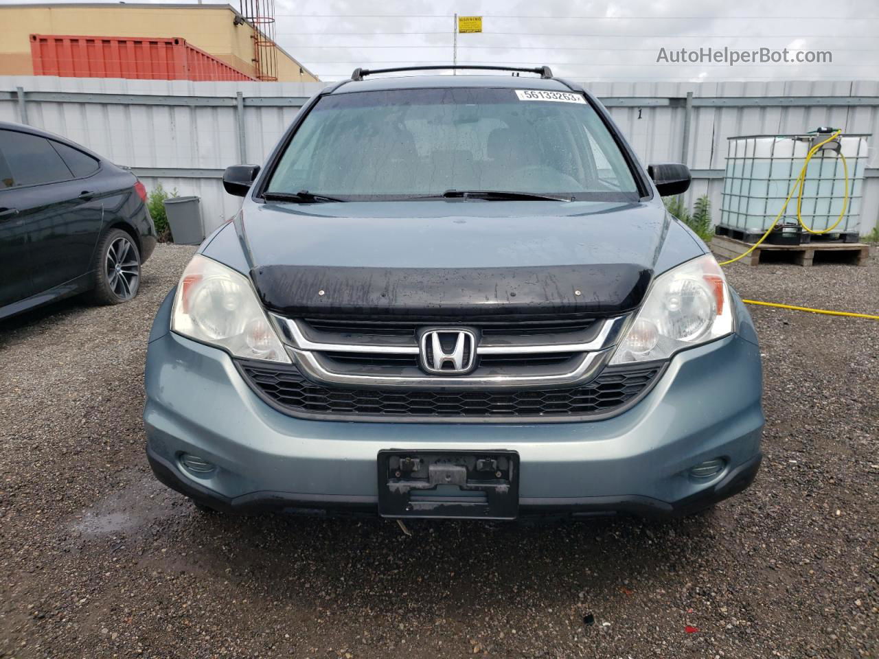 2010 Honda Cr-v Lx Blue vin: 5J6RE3H36AL802037