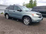 2010 Honda Cr-v Lx Blue vin: 5J6RE3H36AL802037