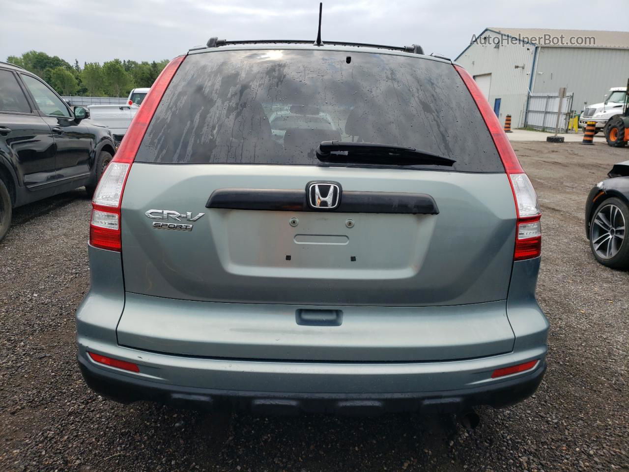 2010 Honda Cr-v Lx Blue vin: 5J6RE3H36AL802037