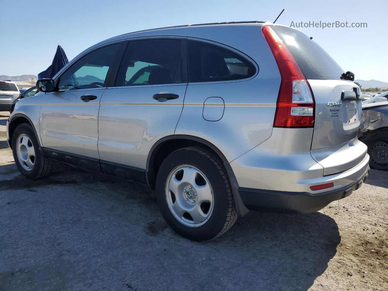 2010 Honda Cr-v Lx Silver vin: 5J6RE3H39AL036076