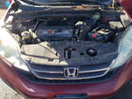 2010 Honda Cr-v Lx Burgundy vin: 5J6RE3H3XAL002003