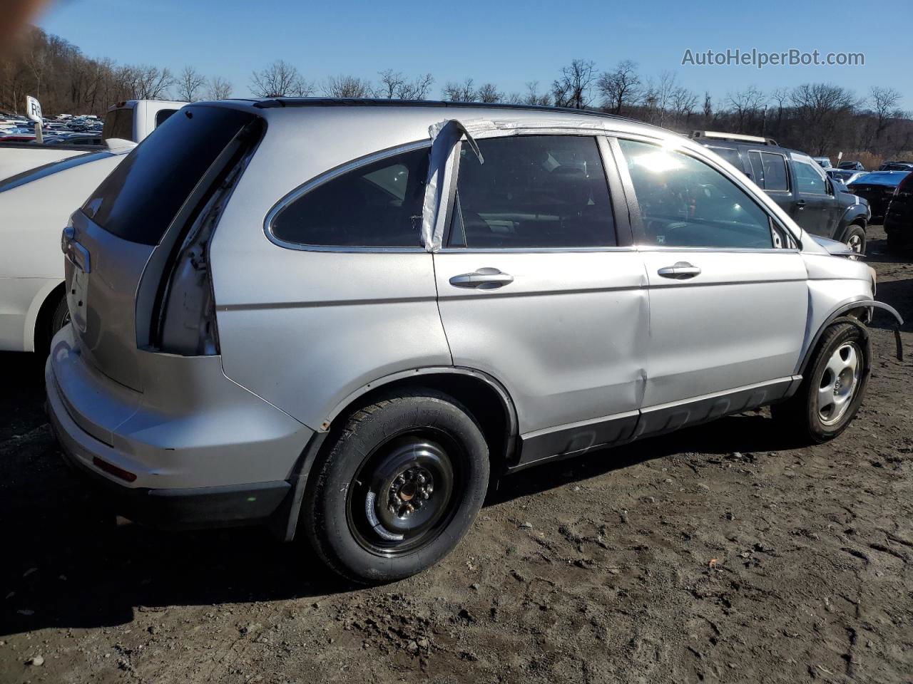 2010 Honda Cr-v Ex Silver vin: 5J6RE3H52AL803591