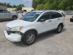 2010 Honda Cr-v Ex White vin: 5J6RE3H53AL000045