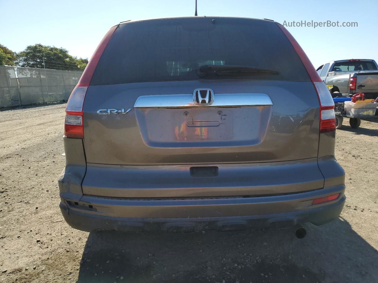 2010 Honda Cr-v Ex Gray vin: 5J6RE3H53AL037838