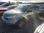 2010 Honda Cr-v Ex Turquoise vin: 5J6RE3H53AL046412