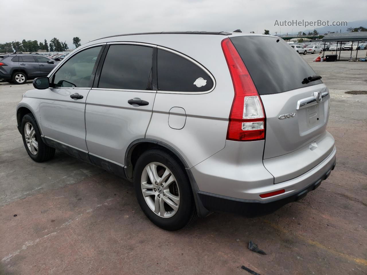 2010 Honda Cr-v Ex Silver vin: 5J6RE3H55AL011550