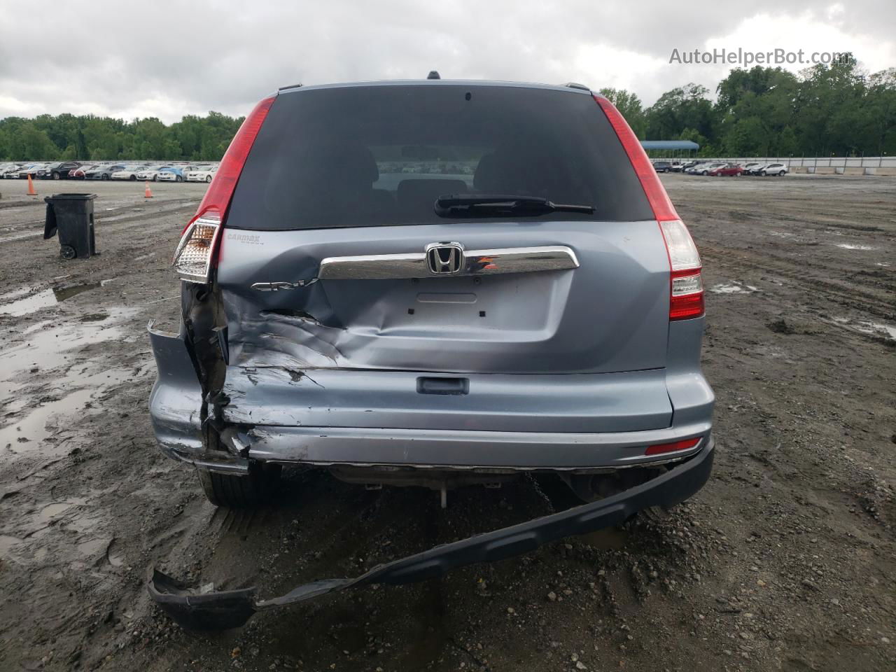 2010 Honda Cr-v Ex Синий vin: 5J6RE3H55AL038067