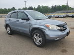 2010 Honda Cr-v Ex Blue vin: 5J6RE3H58AL017780