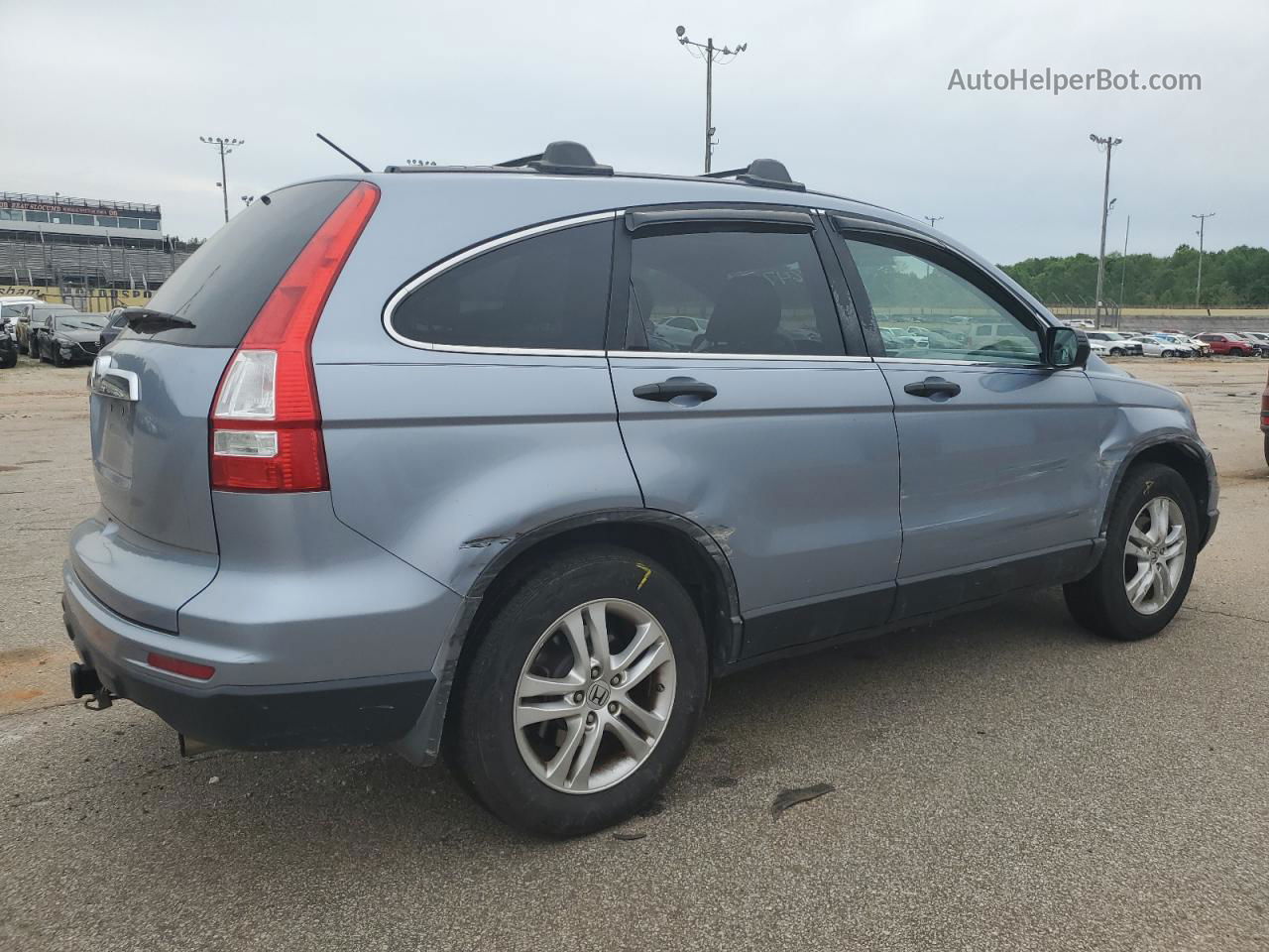 2010 Honda Cr-v Ex Blue vin: 5J6RE3H58AL017780