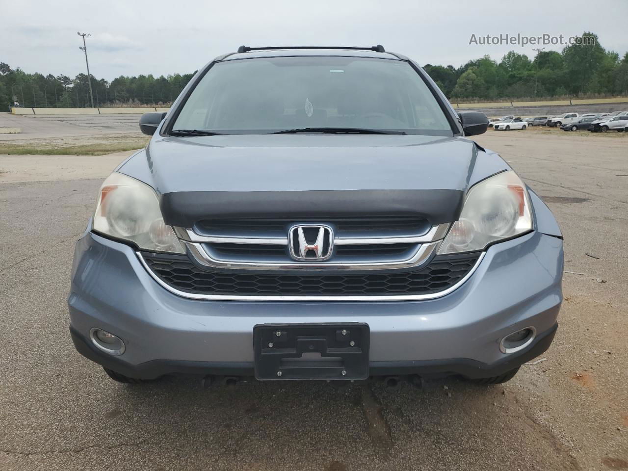 2010 Honda Cr-v Ex Blue vin: 5J6RE3H58AL017780