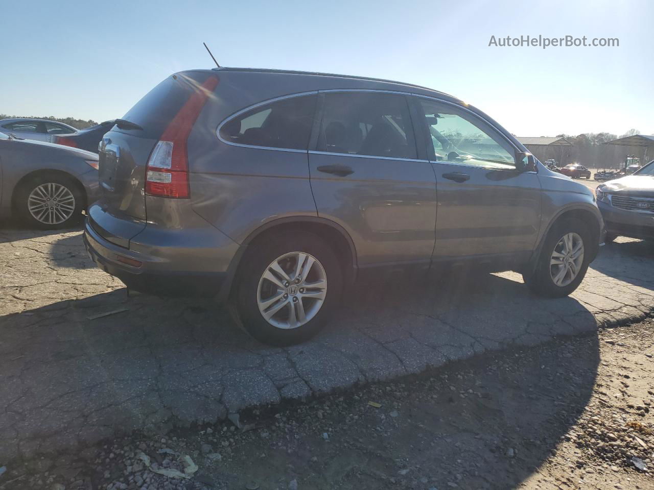 2010 Honda Cr-v Ex Серый vin: 5J6RE3H5XAL028960