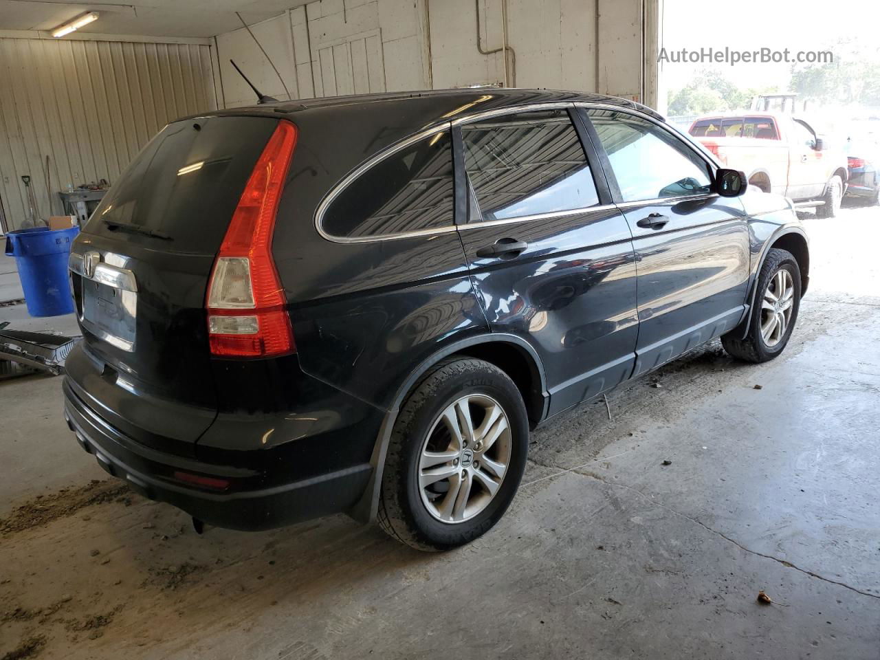 2010 Honda Cr-v Ex Black vin: 5J6RE3H5XAL029705