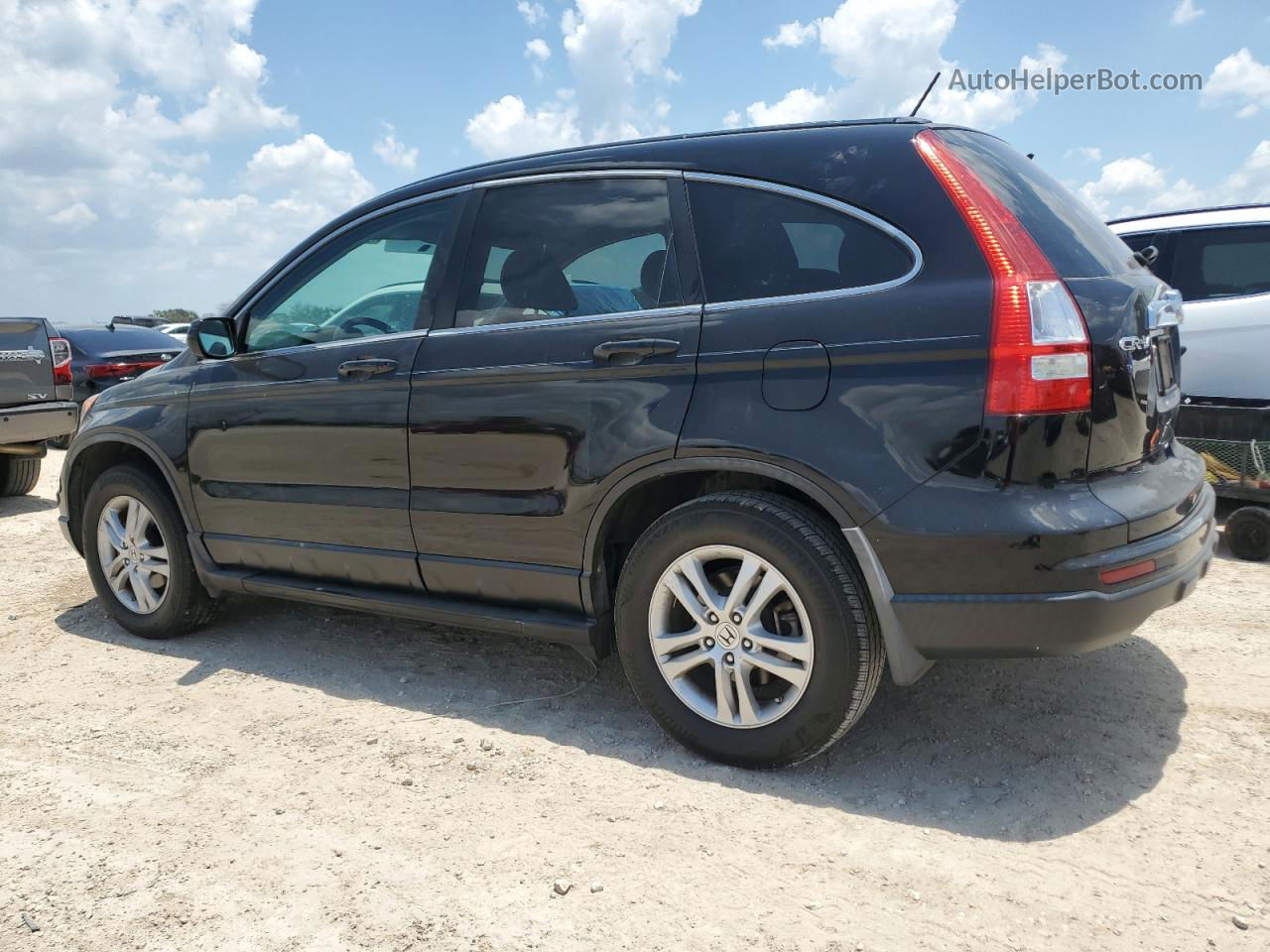 2010 Honda Cr-v Exl Black vin: 5J6RE3H70AL003468