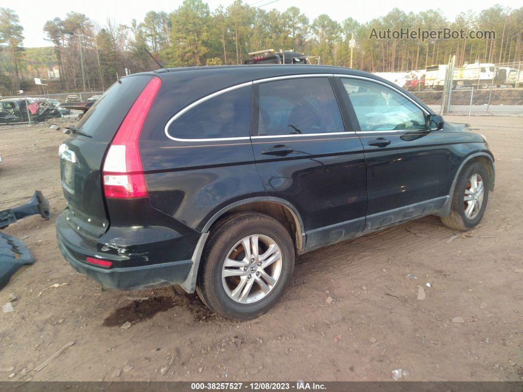 2010 Honda Cr-v Ex-l Black vin: 5J6RE3H70AL032128