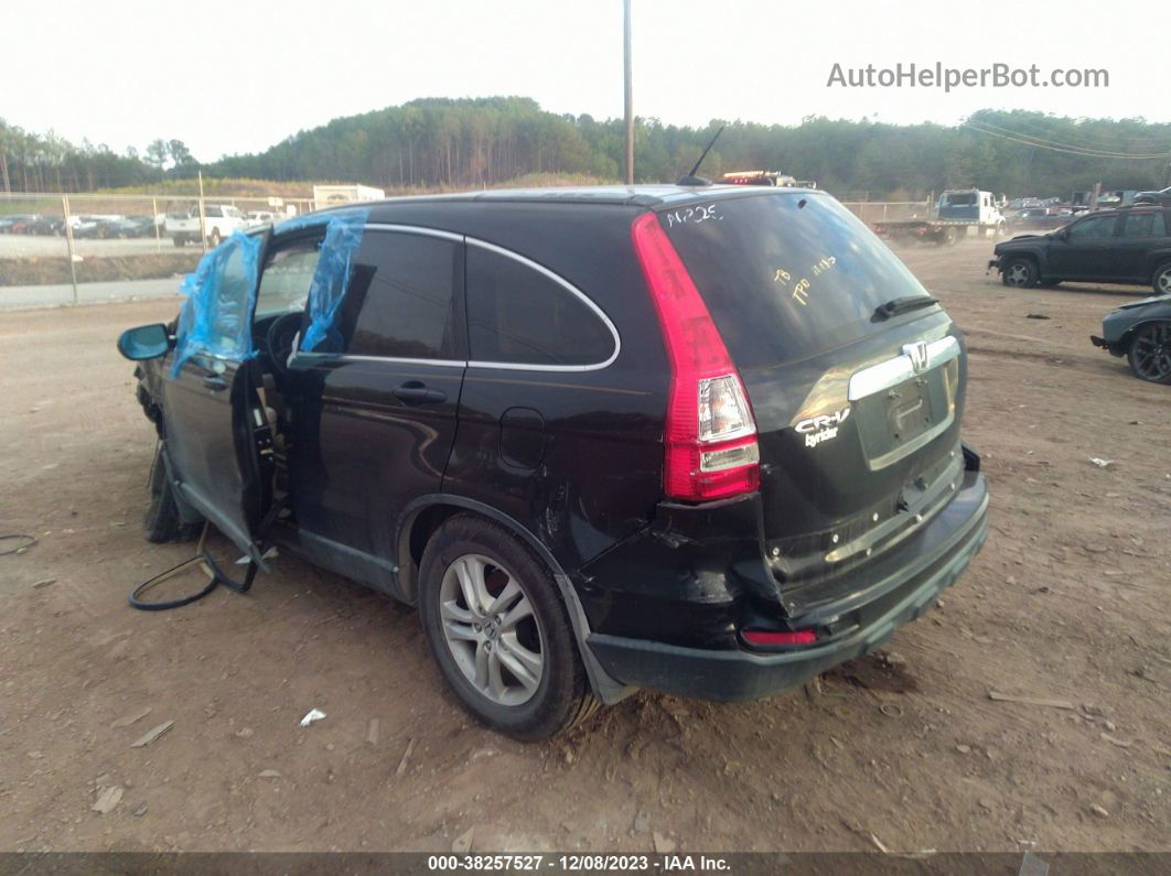 2010 Honda Cr-v Ex-l Black vin: 5J6RE3H70AL032128