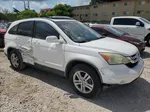 2010 Honda Cr-v Exl White vin: 5J6RE3H70AL050645