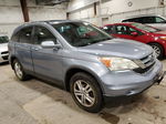 2010 Honda Cr-v Exl Blue vin: 5J6RE3H71AL023518