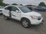 2010 Honda Cr-v Exl White vin: 5J6RE3H71AL025589