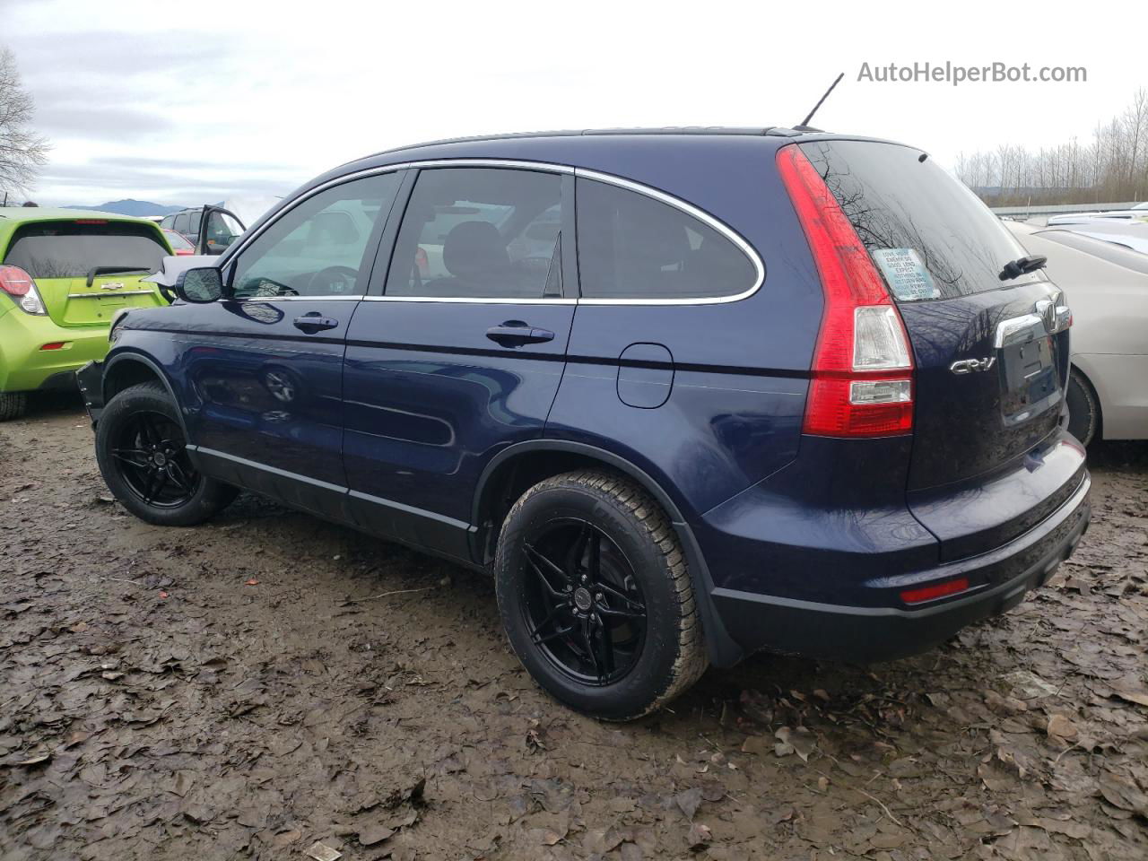 2010 Honda Cr-v Exl Blue vin: 5J6RE3H71AL031117