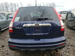 2010 Honda Cr-v Exl Blue vin: 5J6RE3H71AL031117