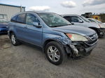 2010 Honda Cr-v Exl Blue vin: 5J6RE3H71AL038956