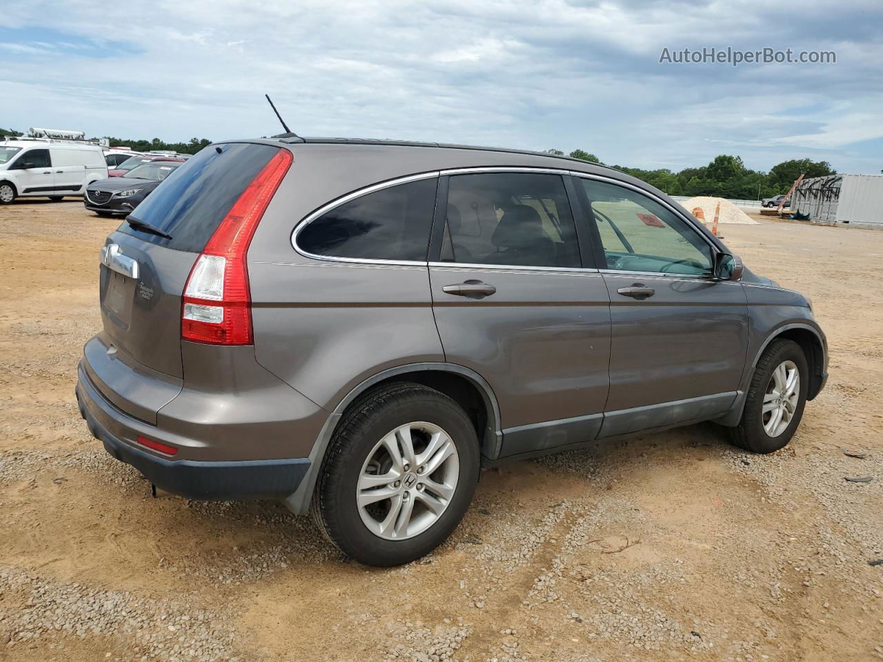 2010 Honda Cr-v Exl Коричневый vin: 5J6RE3H72AL002726