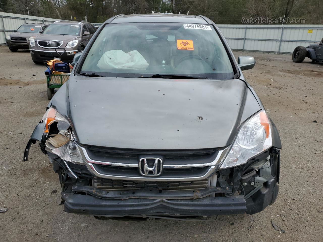 2010 Honda Cr-v Exl Turquoise vin: 5J6RE3H72AL039307