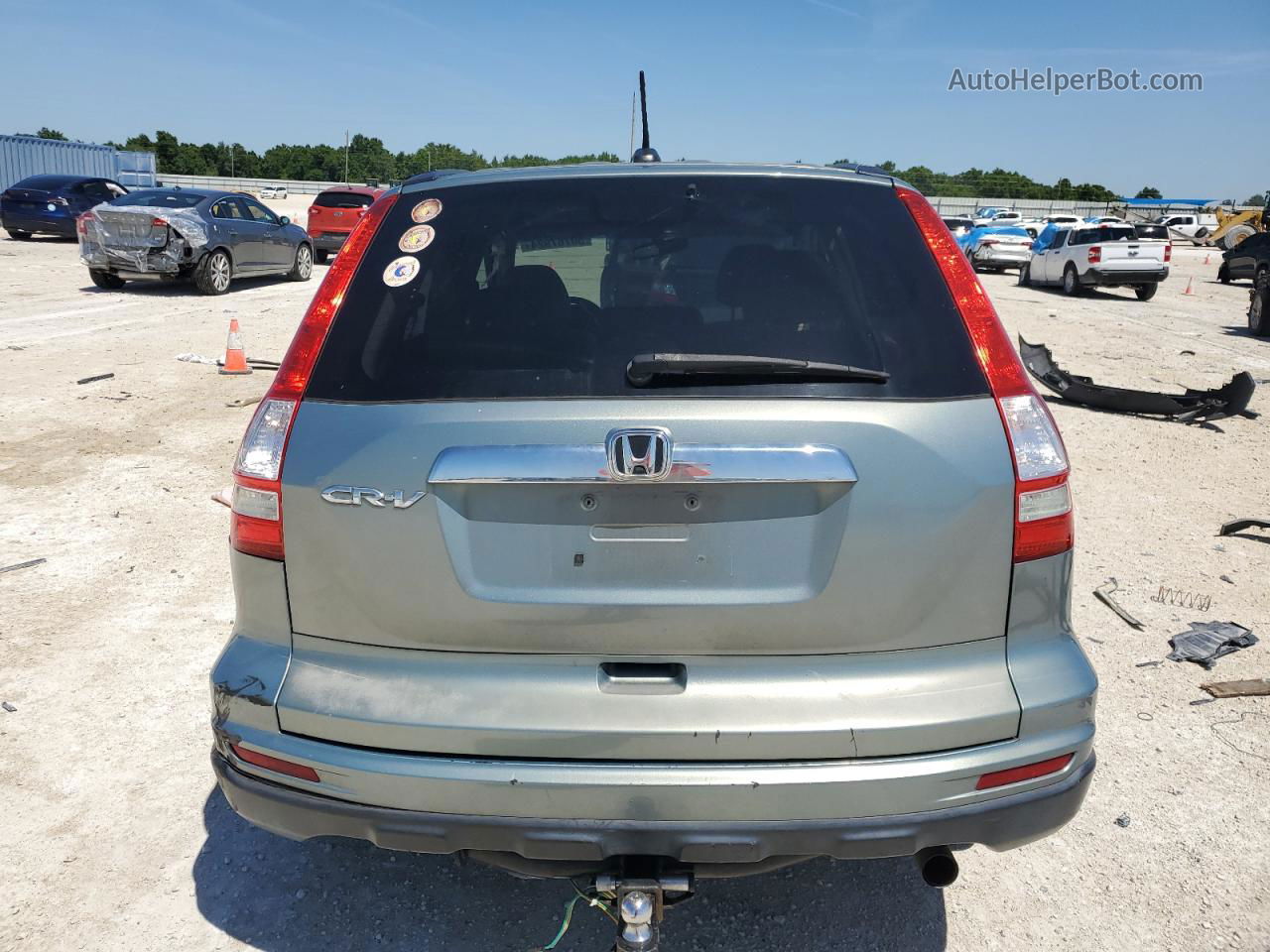 2010 Honda Cr-v Exl Silver vin: 5J6RE3H72AL041588