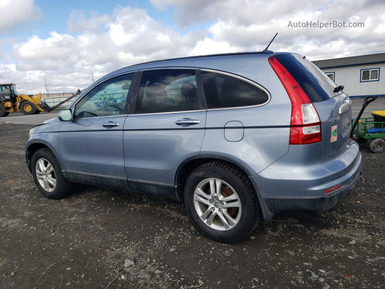 2010 Honda Cr-v Exl Blue vin: 5J6RE3H72AL042322