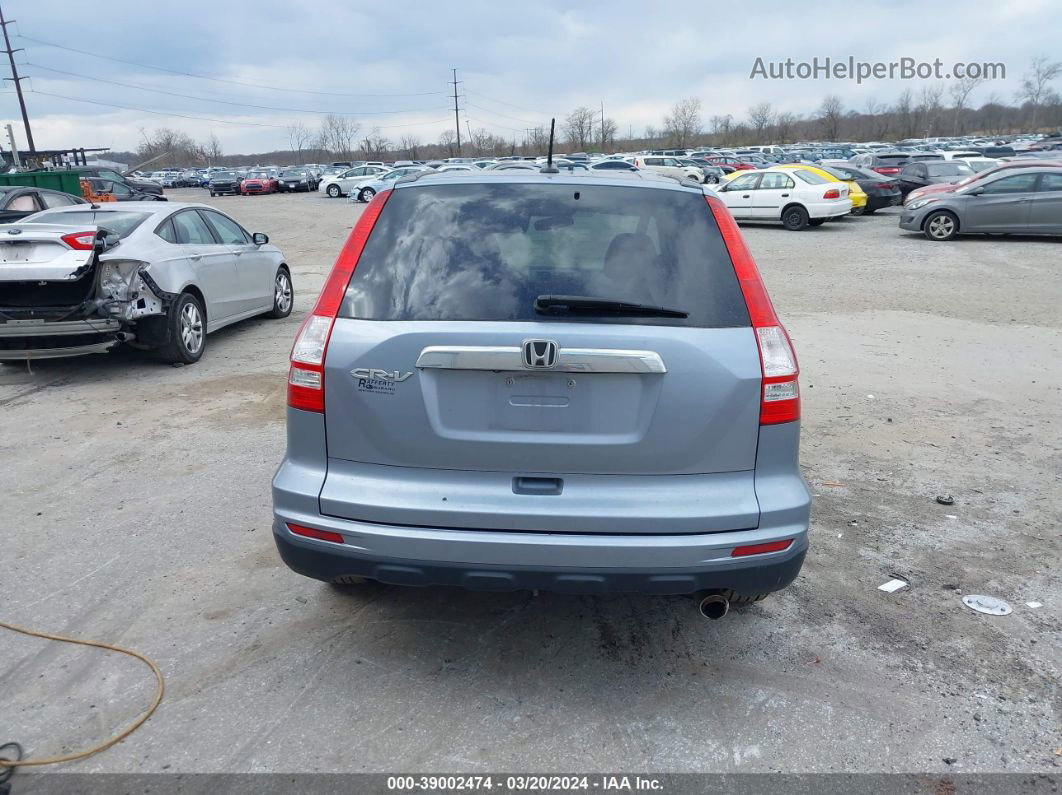 2010 Honda Cr-v Ex-l Light Blue vin: 5J6RE3H74AL024694