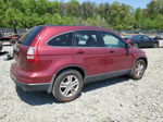 2010 Honda Cr-v Exl Burgundy vin: 5J6RE3H74AL034870