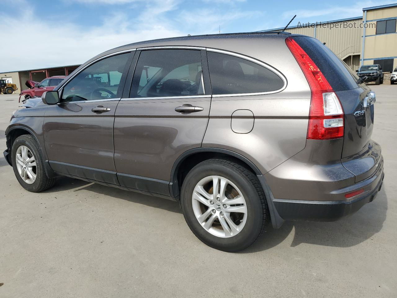 2010 Honda Cr-v Exl Brown vin: 5J6RE3H75AL016295