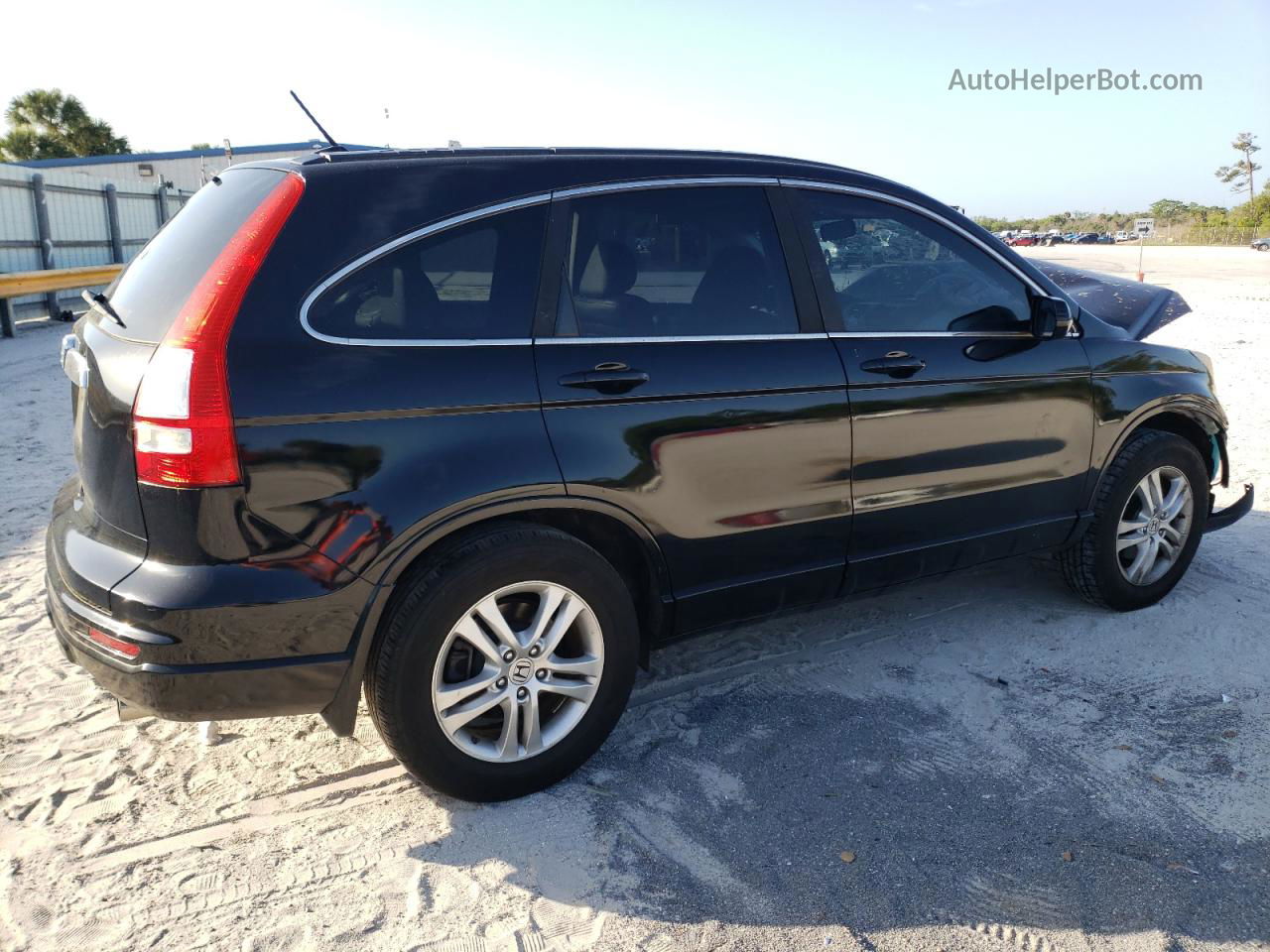 2010 Honda Cr-v Exl Black vin: 5J6RE3H75AL022212